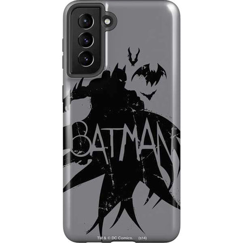DC Comics Batman Silhouette Art Galaxy S21 Plus 5G Pro Case