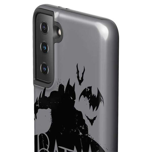 DC Comics Batman Silhouette Art Galaxy S21 Plus 5G Pro Case