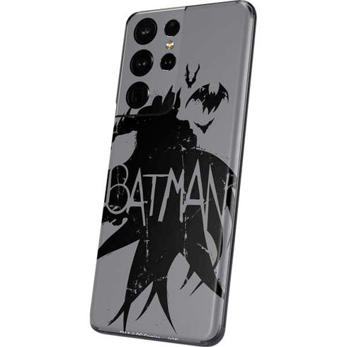 DC Comics Batman Silhouette Art Galaxy S21 Ultra 5G Skin