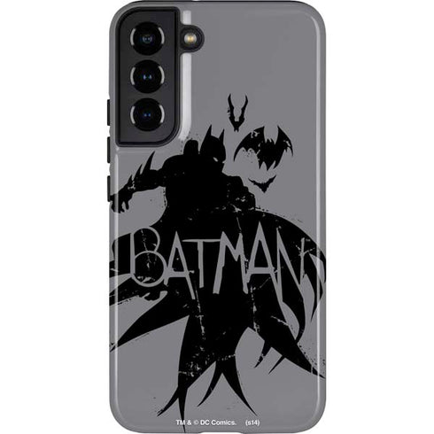 DC Comics Batman Silhouette Art Galaxy S22 Plus Pro Case