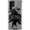 DC Comics Batman Silhouette Art Galaxy S22 Ultra Clear Case