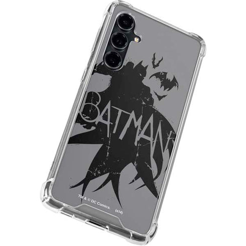 DC Comics Batman Silhouette Art Galaxy S23 FE Clear Case