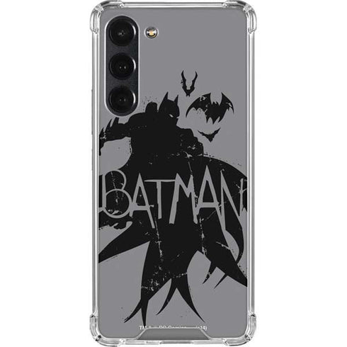 DC Comics Batman Silhouette Art Galaxy S23 Plus Clear Case