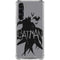 DC Comics Batman Silhouette Art Galaxy S23 Plus Clear Case