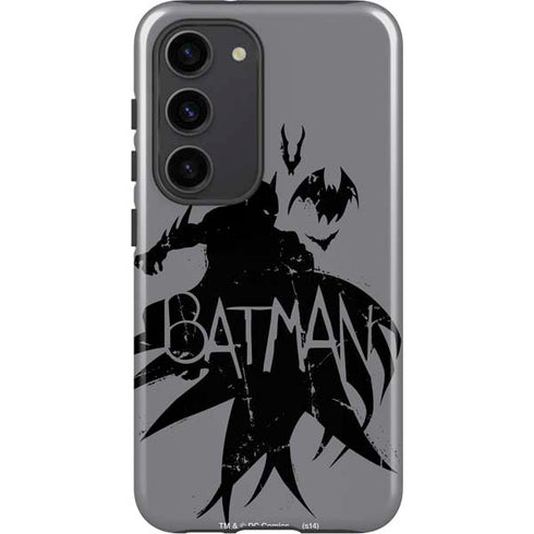 DC Comics Batman Silhouette Art Galaxy S23 Pro Case