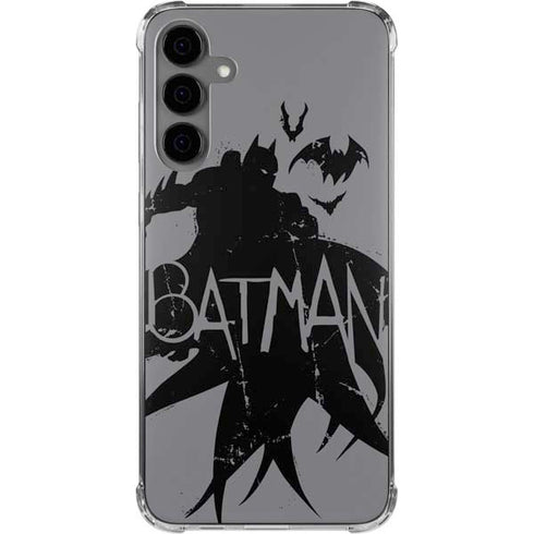 DC Comics Batman Silhouette Art Galaxy S24 Plus Clear Case