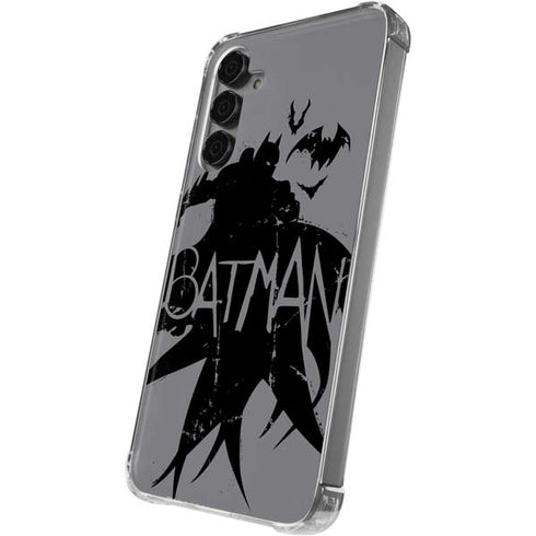 DC Comics Batman Silhouette Art Galaxy S24 Plus Clear Case