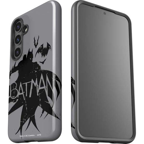 DC Comics Batman Silhouette Art Galaxy S24 Plus Impact Case