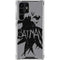 DC Comics Batman Silhouette Art Galaxy S24 Ultra Clear Case