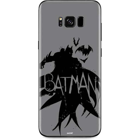 DC Comics Batman Silhouette Art Galaxy S8 Plus Skin