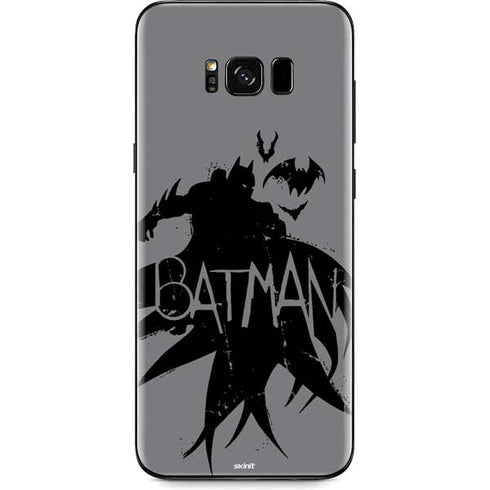 DC Comics Batman Silhouette Art Galaxy S8 Skin