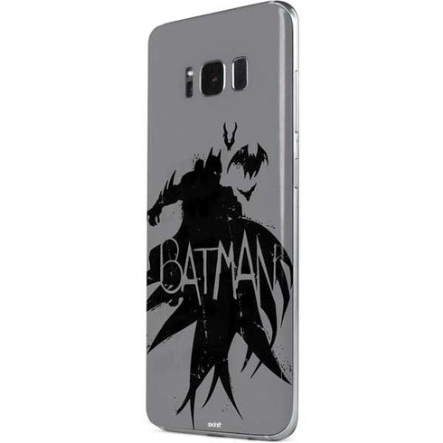 DC Comics Batman Silhouette Art Galaxy S8 Skin