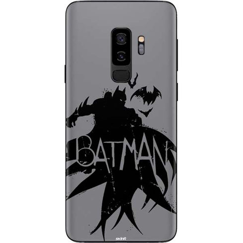 DC Comics Batman Silhouette Art Galaxy S9 Plus Skin