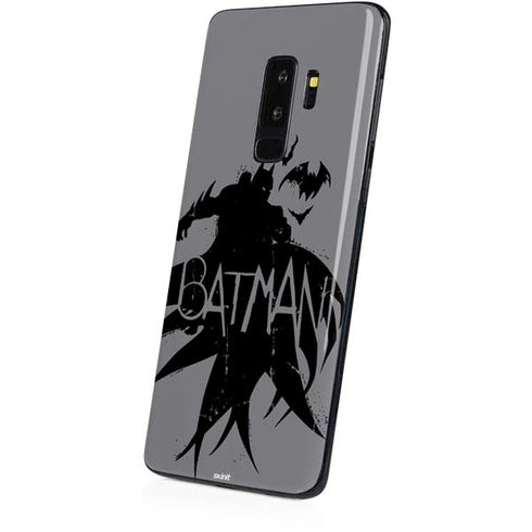 DC Comics Batman Silhouette Art Galaxy S9 Plus Skin