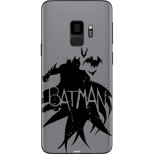 DC Comics Batman Silhouette Art Galaxy S9 Skin