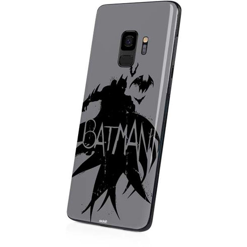 DC Comics Batman Silhouette Art Galaxy S9 Skin