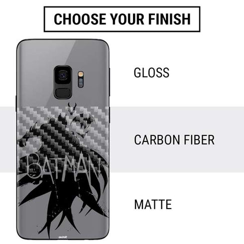 DC Comics Batman Silhouette Art Galaxy S9 Skin