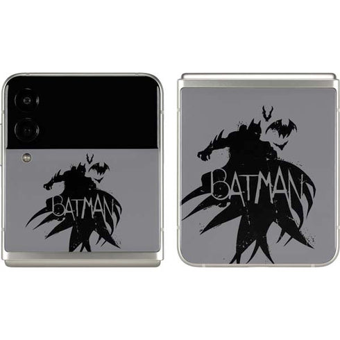 DC Comics Batman Silhouette Art Galaxy Z Flip3 5G Skin