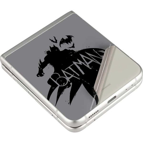 DC Comics Batman Silhouette Art Galaxy Z Flip3 5G Skin