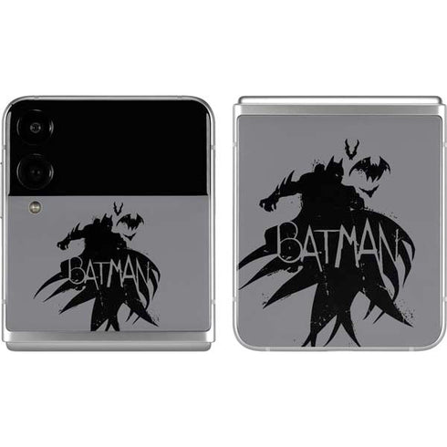 DC Comics Batman Silhouette Art Galaxy Z Flip4 5G Skin