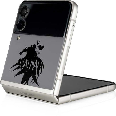 DC Comics Batman Silhouette Art Galaxy Z Flip4 5G Skin