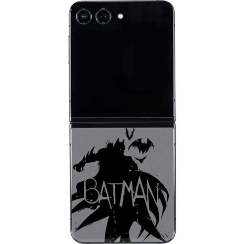 DC Comics Batman Silhouette Art Galaxy Z Flip5 5G Skin