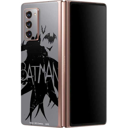 DC Comics Batman Silhouette Art Galaxy Z Fold2 5G Skin