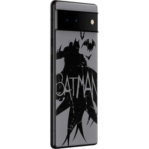DC Comics Batman Silhouette Art Google Pixel 6 Pro Skin