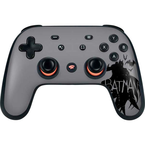DC Comics Batman Silhouette Art Google Stadia Controller Skin