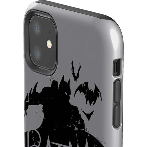 DC Comics Batman Silhouette Art iPhone 11 Impact Case