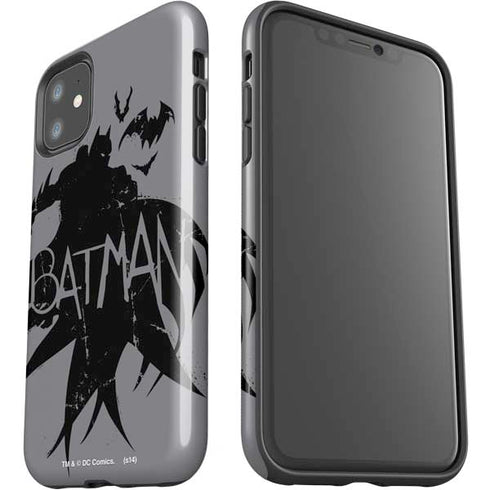 DC Comics Batman Silhouette Art iPhone 11 Impact Case