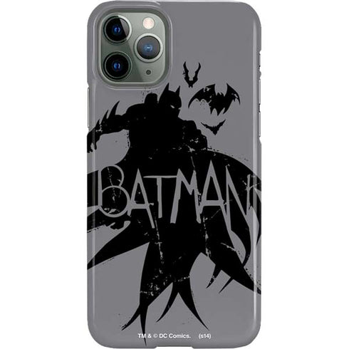 DC Comics Batman Silhouette Art iPhone 11 Pro Lite Case