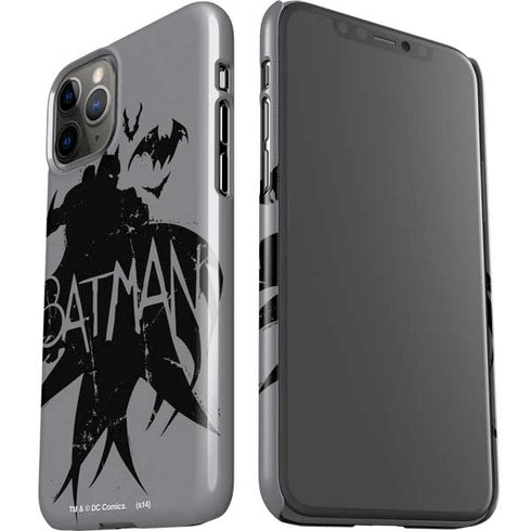 DC Comics Batman Silhouette Art iPhone 11 Pro Lite Case