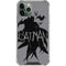 DC Comics Batman Silhouette Art iPhone 11 Pro Max Clear Case