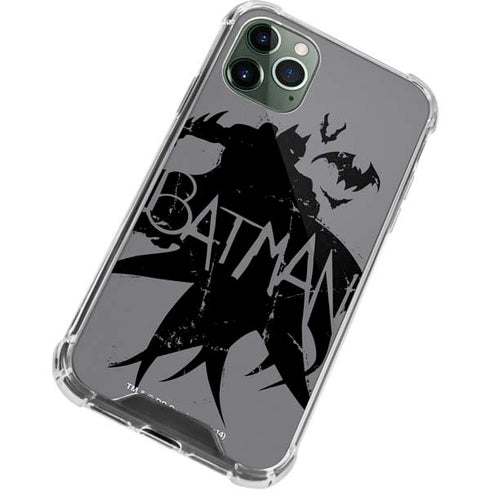 DC Comics Batman Silhouette Art iPhone 11 Pro Max Clear Case