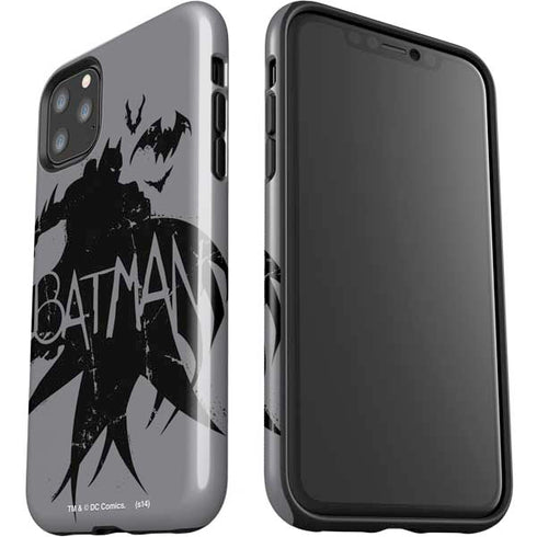 DC Comics Batman Silhouette Art iPhone 11 Pro Max Impact Case