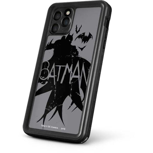 DC Comics Batman Silhouette Art iPhone 11 Pro Max Waterproof Case