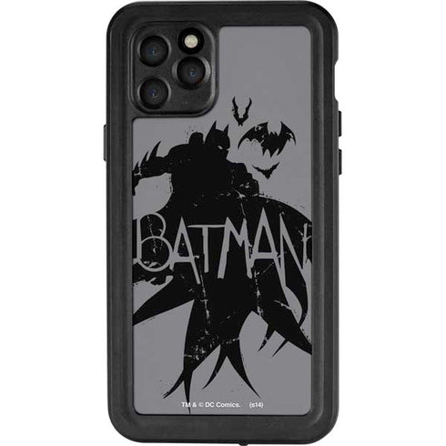 DC Comics Batman Silhouette Art iPhone 11 Pro Waterproof Case