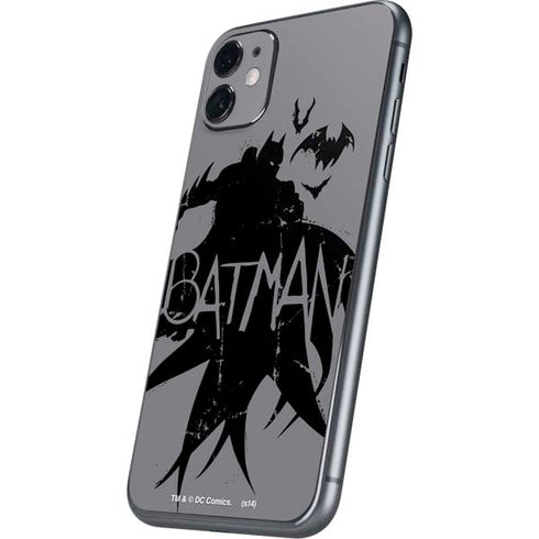 DC Comics Batman Silhouette Art iPhone 11 Skin