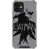 DC Comics Batman Silhouette Art iPhone 12 Clear Case