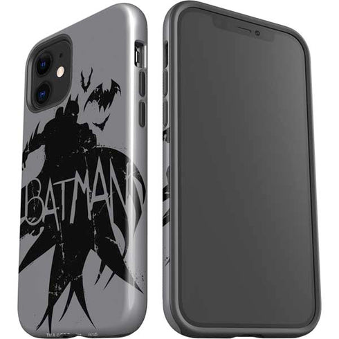DC Comics Batman Silhouette Art iPhone 12 Impact Case