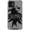 DC Comics Batman Silhouette Art iPhone 12 Mini Clear Case