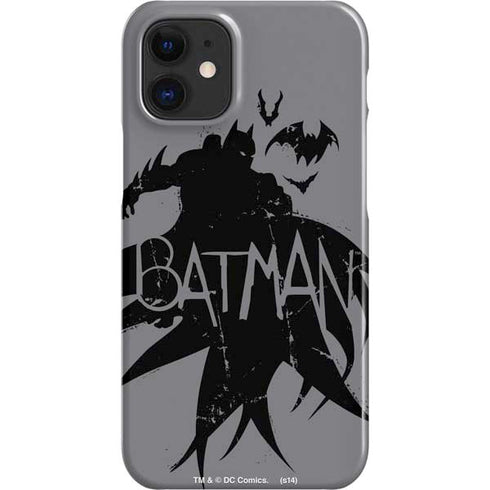DC Comics Batman Silhouette Art iPhone 12 Mini Lite Case