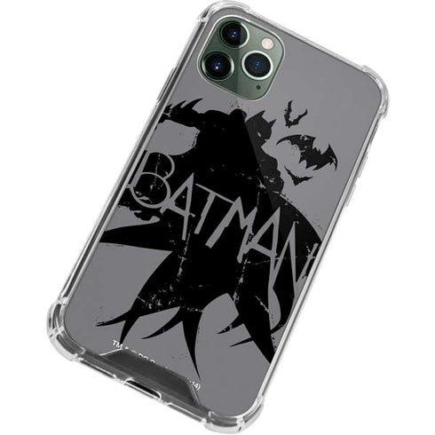 DC Comics Batman Silhouette Art iPhone 12 Pro Clear Case