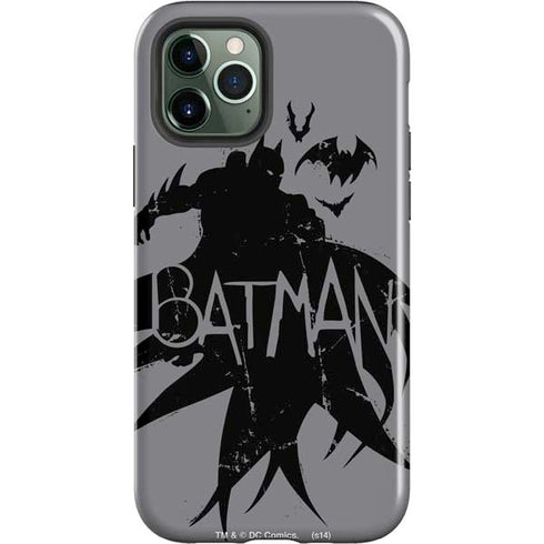 DC Comics Batman Silhouette Art iPhone 12 Pro Impact Case