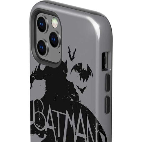DC Comics Batman Silhouette Art iPhone 12 Pro Impact Case