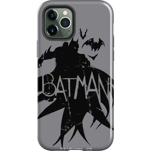 DC Comics Batman Silhouette Art iPhone 12 Pro Max Impact Case