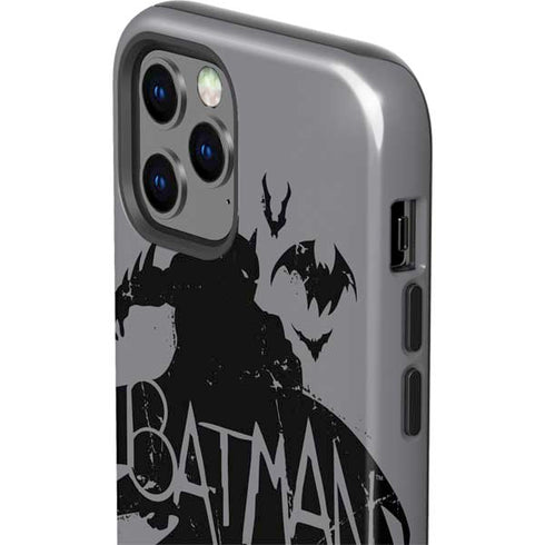 DC Comics Batman Silhouette Art iPhone 12 Pro Max Impact Case