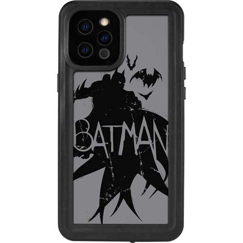 DC Comics Batman Silhouette Art iPhone 12 Pro Max Waterproof Case