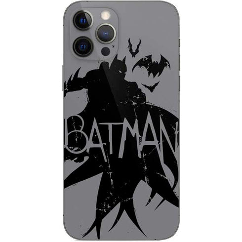 DC Comics Batman Silhouette Art iPhone 12 Pro Skin